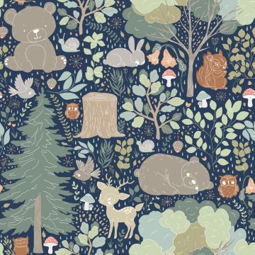 Elegantna floralna tapeta